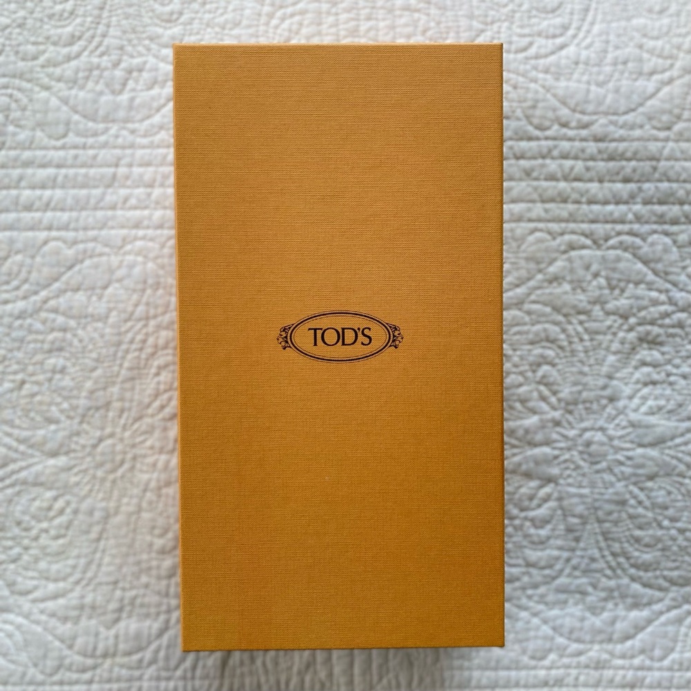 TOD’S - Navy Suede Driver Loafers + Box - Picture 13 of 16